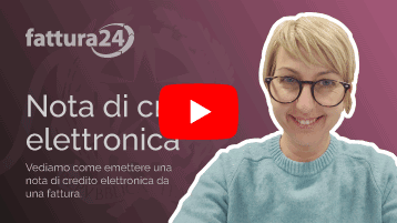 Nota di credito elettronica